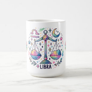 Färgglada Vågen Vågskål Zodiak Astrologi Kaffemugg