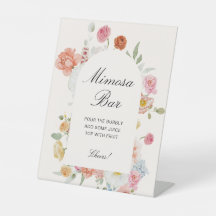 Färgglada vårblommor båge Mimosa Bar