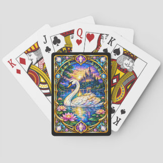 Färgglas Svankort Casinokort
