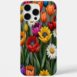 Färgglasblommor #5 - iphone case