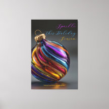 Färgglast virvelglasornament gnistrar under högtid