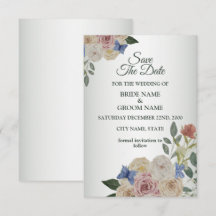 Färgglatt Blått Fjäril Grönt Bröllop