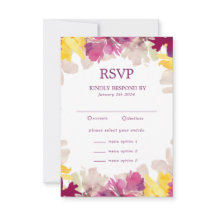 Färgglatt Boho Blommigt Sommar Vår Bröllop 