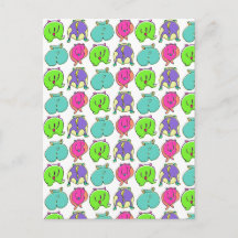 Färgglatt hamstrar bakdelar mönster