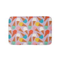 Färgglatt Handritat Mönster av Glass Strut