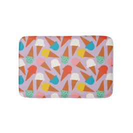 Färgglatt Handritat Mönster av Glass Strut Badrumsmatta