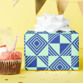 Färgglatt Initialt Whimsical Gnistrande Bröllop Presentpapper