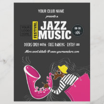 Färgglatt Jazzmusikfestival