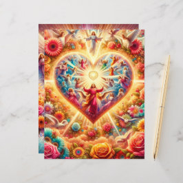 Färgglatt julkort scrapbookpapper för kristna