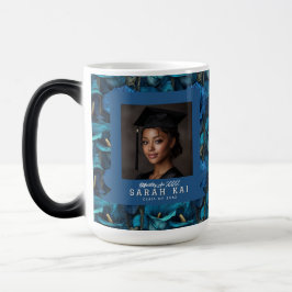 Färgglatt Kallaliljemönster Examinerad Magisk Mugg