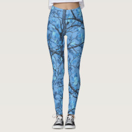 Färgglatt kamouflage Valentinpresent för kvinnor A Leggings