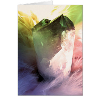 Färgglatt kärna ur hälsningskort