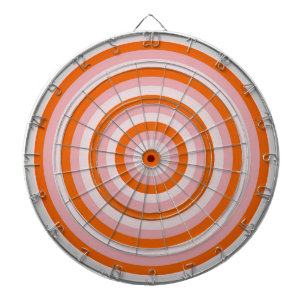 Färgglatt koncentriskt cirklar dartboarden piltavla
