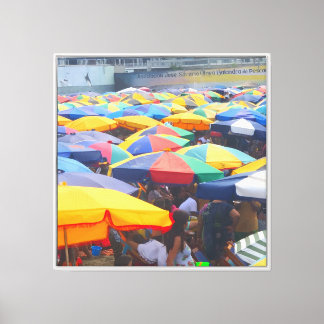 Färgglatt marknadstält för strand Canvas