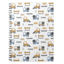 Färgglatt Mönster av Byggfordon