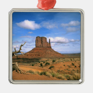 Färgglatt Monument Valley handskar i Utah USA Julgransprydnad Metall