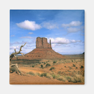 Färgglatt Monument Valley handskar i Utah USA Magnet