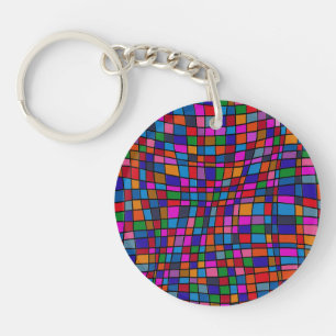 Färgglatt Mosaikplattor Mönster
