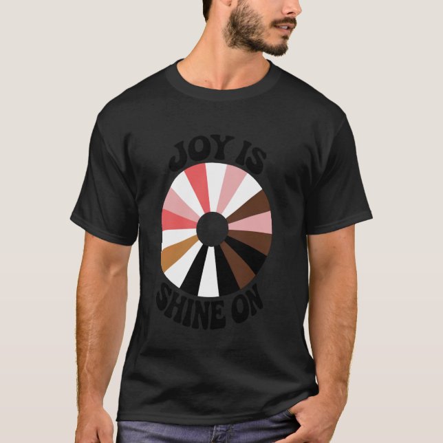 Färgglatt motivationshjul t shirt (Framsida)