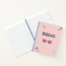 Färgglatt spiralhäfte för kreativa barn