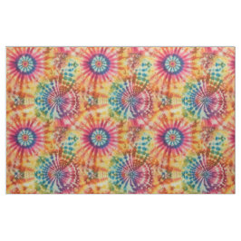Färgglatt Tie-Dye Tyg