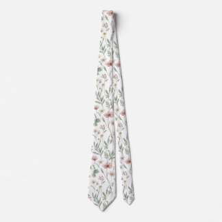 Färgglatt vildblommäster trädgårdsblommor pappas p slips