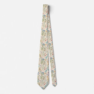 Färgglilla trädgårdsblommor vilda blommor vår äng slips