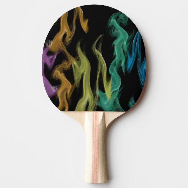 Färgglödlampor Pingisracket (Framsidan)