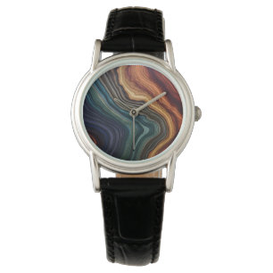 Färgglöst Wood Watch Armbandsur