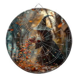 Färggodis av Witch stänk Darttavla