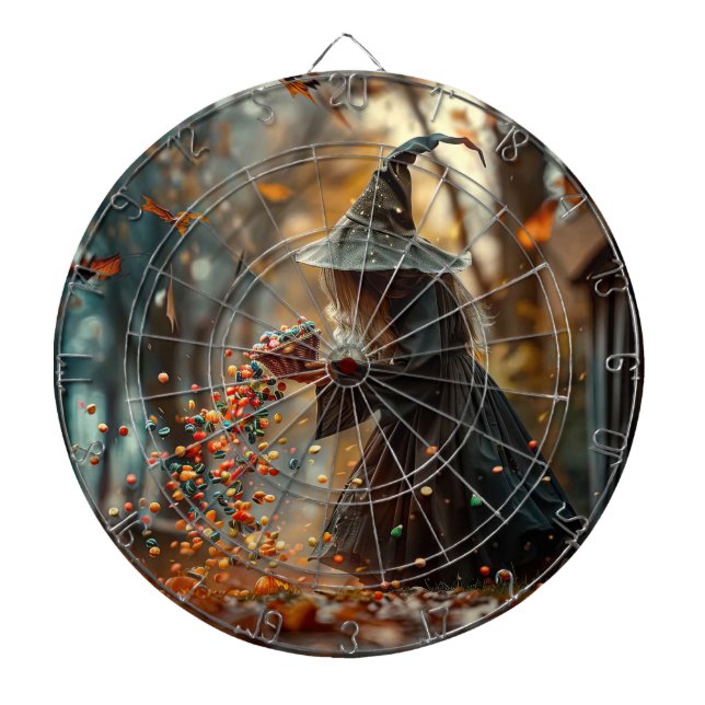 Färggodis av Witch stänk Darttavla (Framsidan)