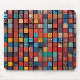 Färggods: containerrutnät för industrifartyg musmatta