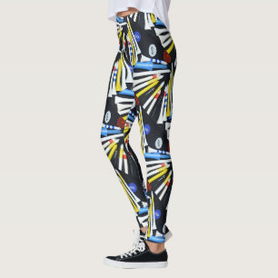 Färggolftejp. Leggings