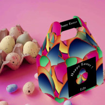 Färggradient för glad påsk 4 Påskägg