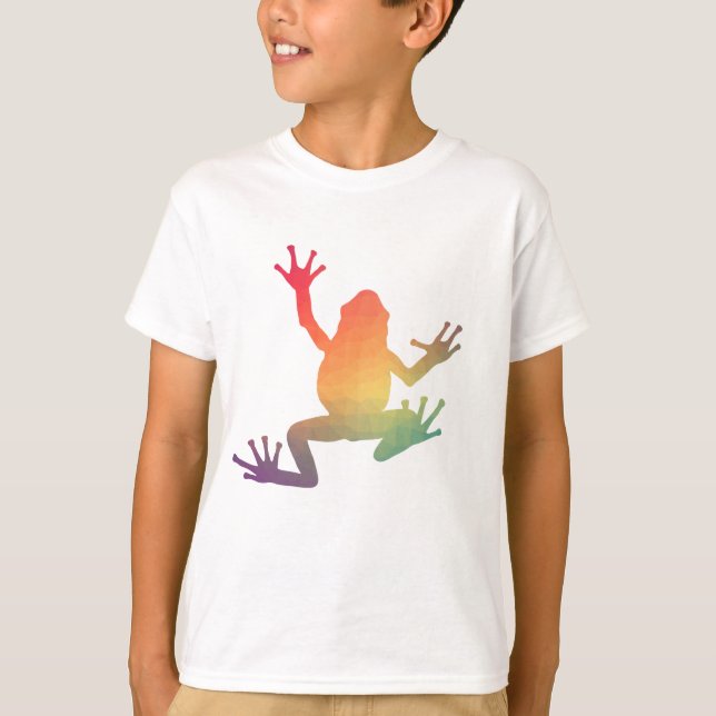 Färggradient från Älskare-gåvor av grovfodergrodd T Shirt (Framsida)