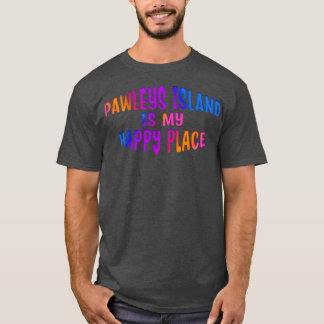 Färggradient PAWLEYS ÖN ÄR MY LYCKLIG STÄLLE T Shirt