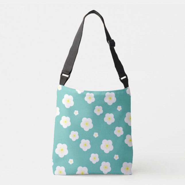 Färggradienten Modern Simple Vår Daisy Axelväska (Framsida)
