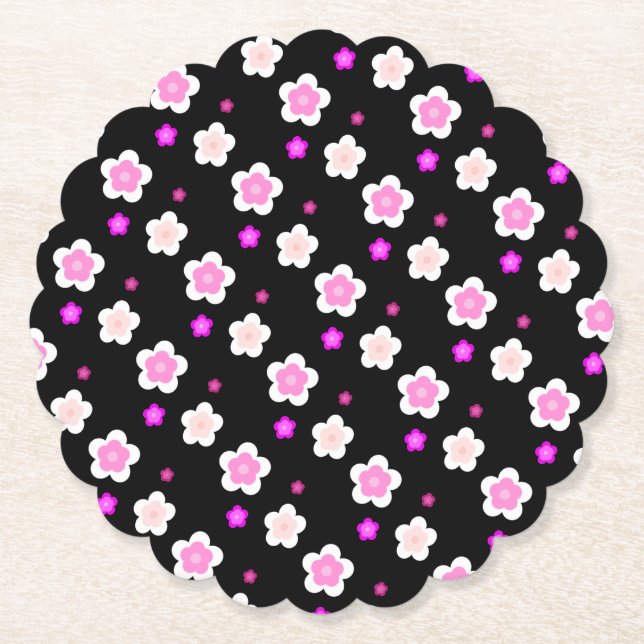 Färggradienten Modern Simple Vår Daisy Underlägg Papper (Framsida)