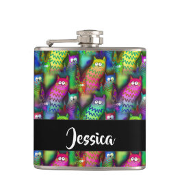 Färggradientkatter mönster fickplunta