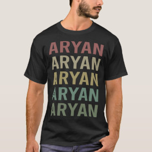 Färggrafik - Aryan Namn T Shirt