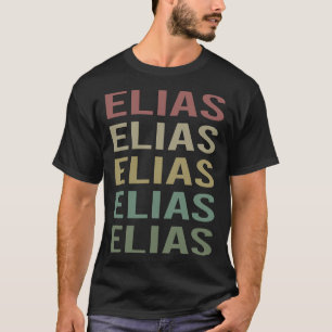 Färggrafik - Elias Namn T Shirt