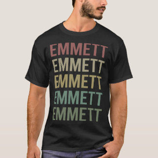 Färggrafik - Emmett Namn T Shirt