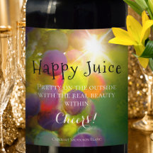 Färggrafik Fine Art Vin etikett