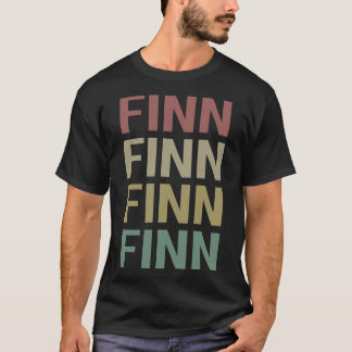 Färggrafik - Finn Namn T Shirt