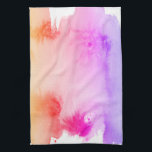 Färggrafik för regnbåge vattenfärgsfläckar Abstrak Kökshandduk<br><div class="desc">Dansa ditt kök med den här coola abstrakt konsthandduken. Gör en underbar husuppvärmning eller en bröllop-gåva! Du kan anpassa den och även lägga till text. Kolla min butik för mycket mer färg och mönster!</div>