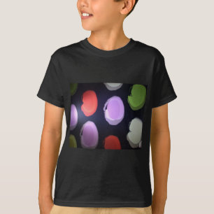 Färggrafik i modern Mönster Polka-prick T Shirt