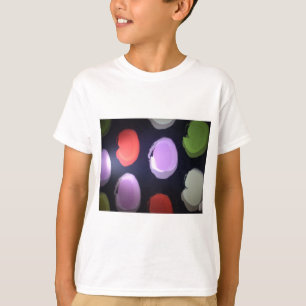 Färggrafik i modern Mönster Polka-prick Tee
