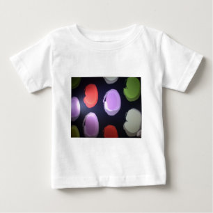 Färggrafik i modern Mönster Polka-prick Tee Shirt