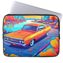 Färggrafik, klassiskt fälgmönster laptop fodral