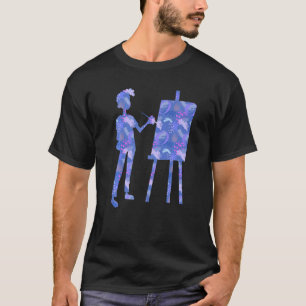 Färggrafik - måla målarfärg Färggrabjekt T Shirt